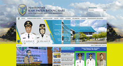 Desktop Screenshot of batangharikab.go.id