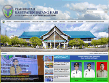Tablet Screenshot of batangharikab.go.id